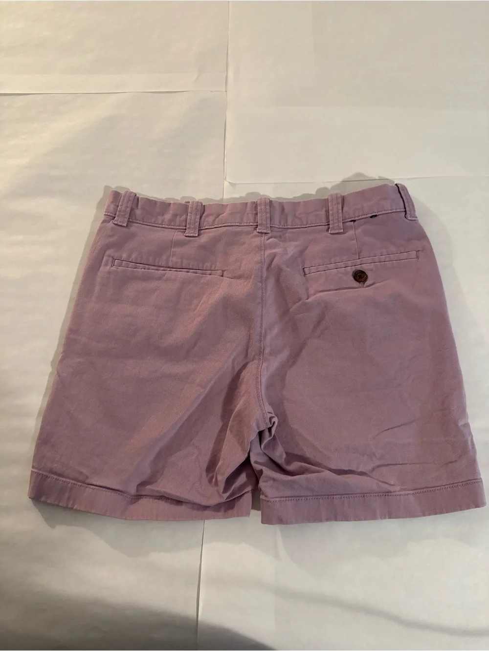 J. Crew Men's Lavender Flat Front Shorts